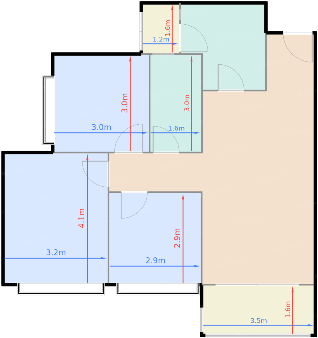 一/二单元02/03户型