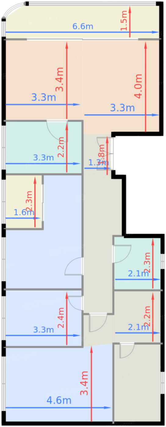 3栋B座A单元（约142~145平）