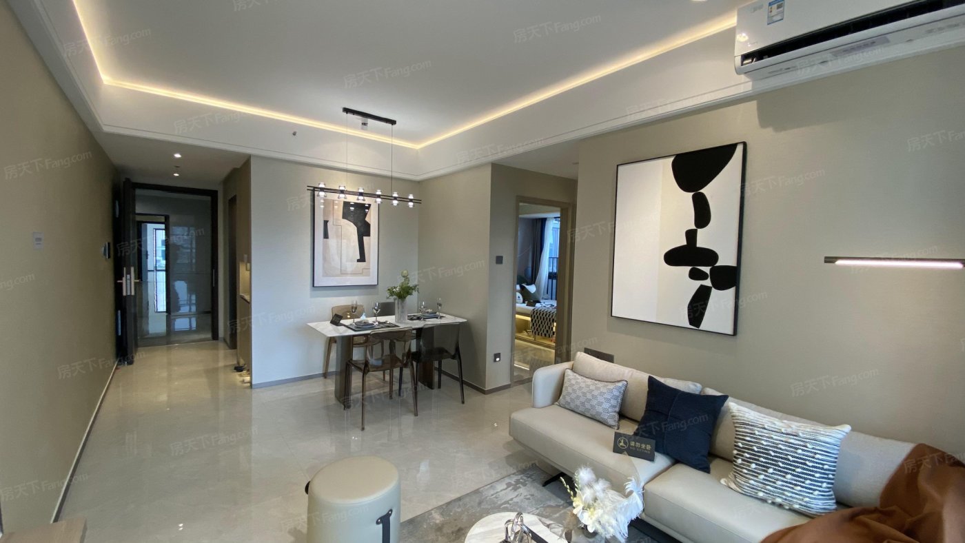 F1户型69㎡（两房两厅一卫）