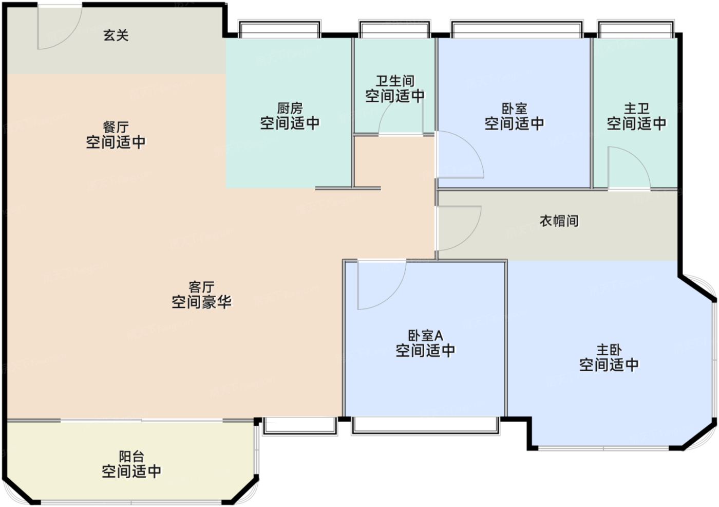 6号301室装修鉴赏图
