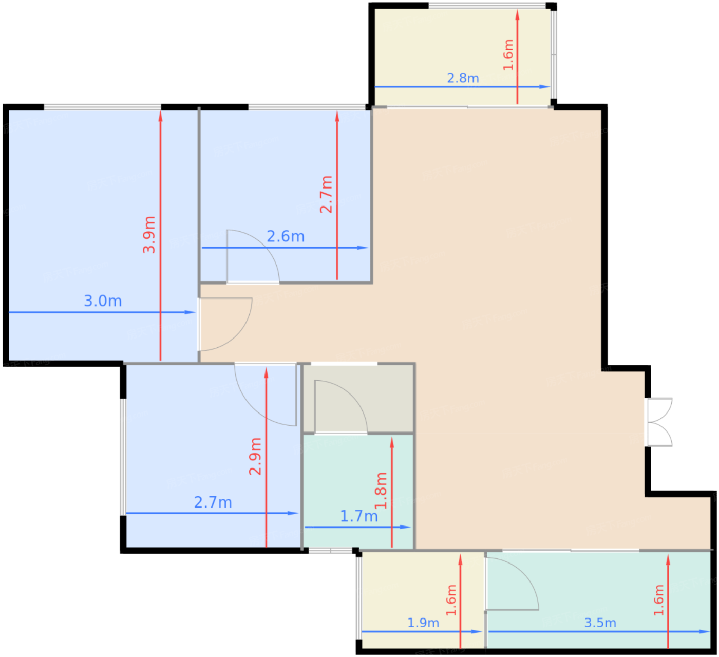 檀香花园T6D户型
