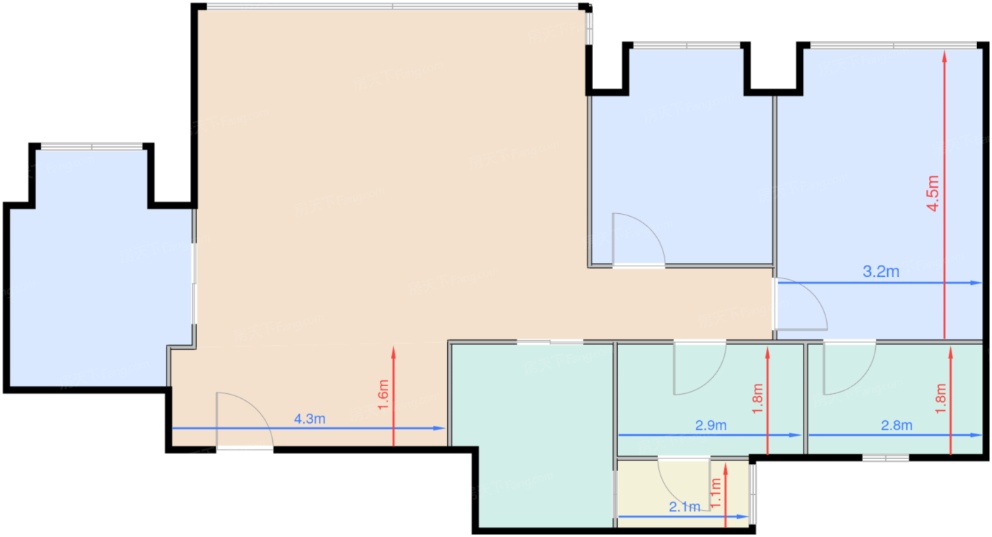 小高层森岭B户型