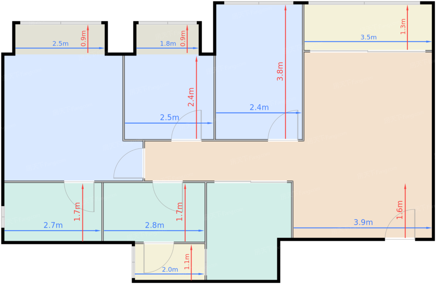 小高层森岭C户型