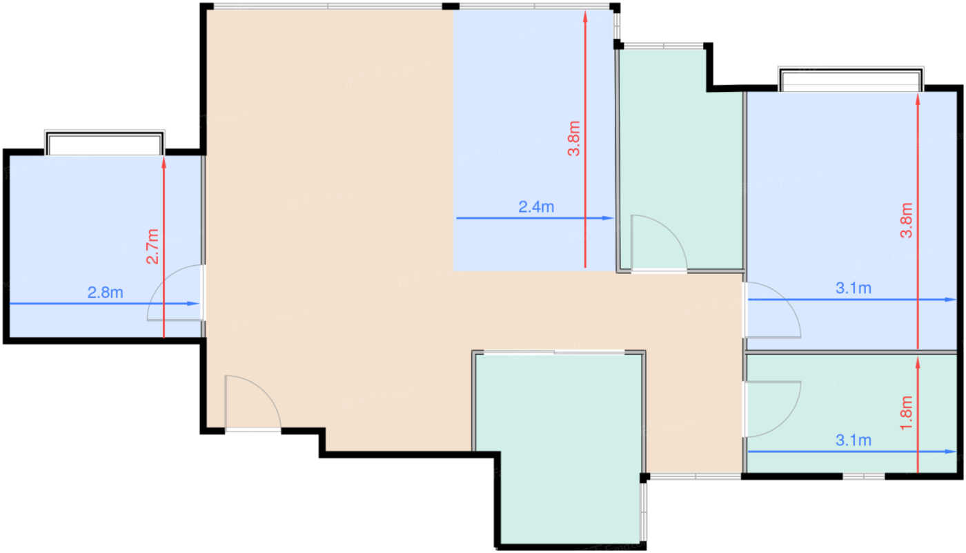 小高层森岭D户型