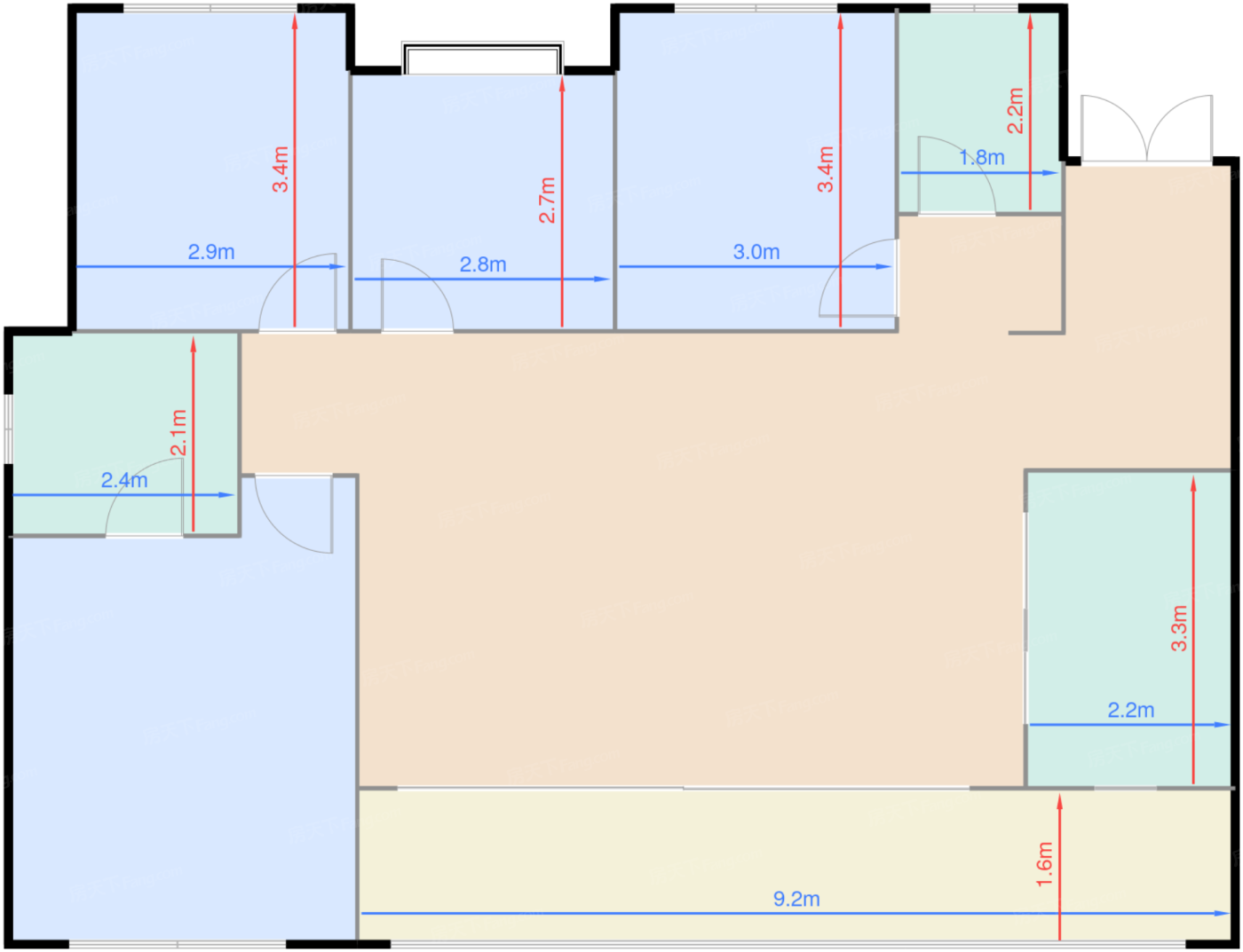 56#地块125㎡户型