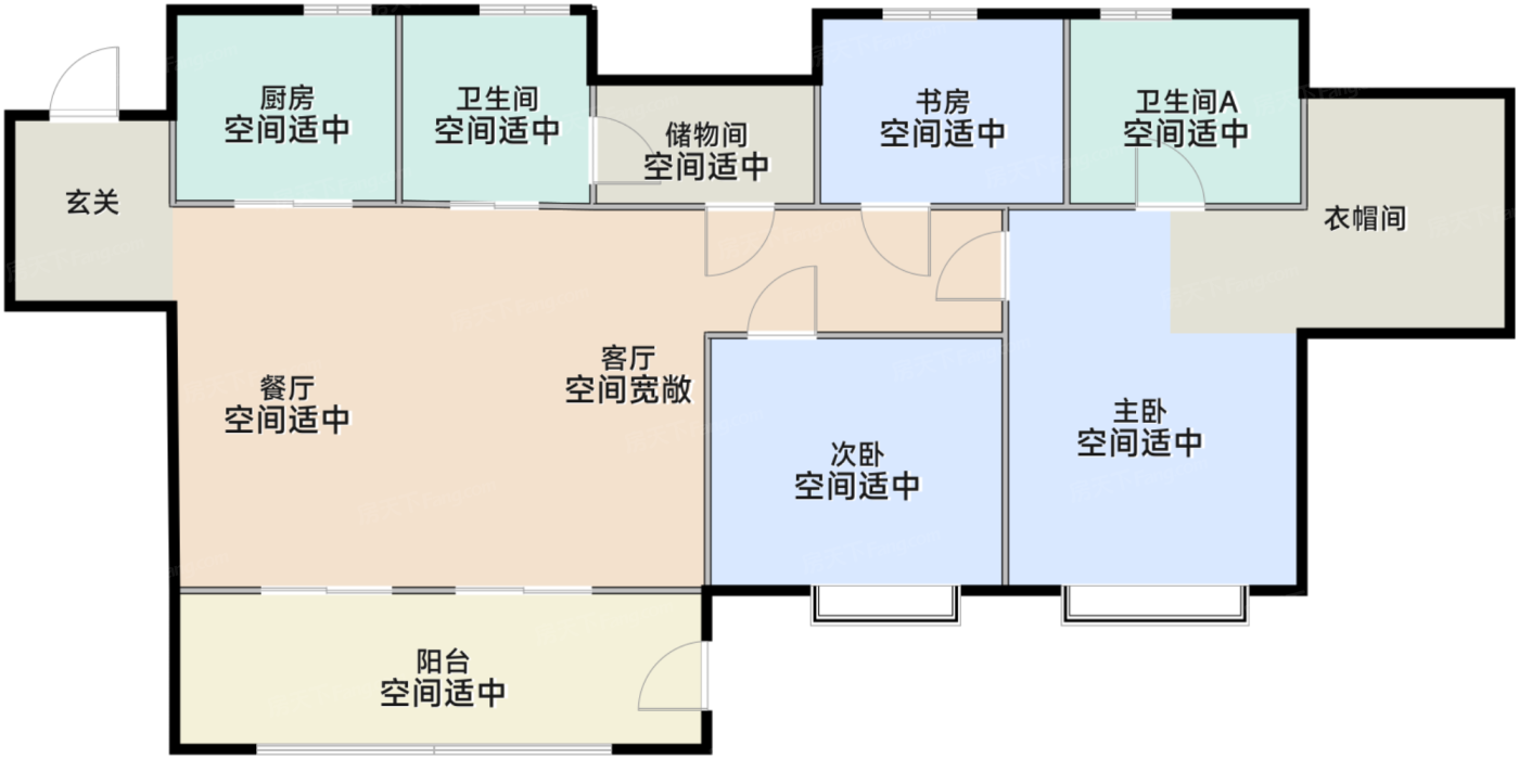 小高层云璟户型