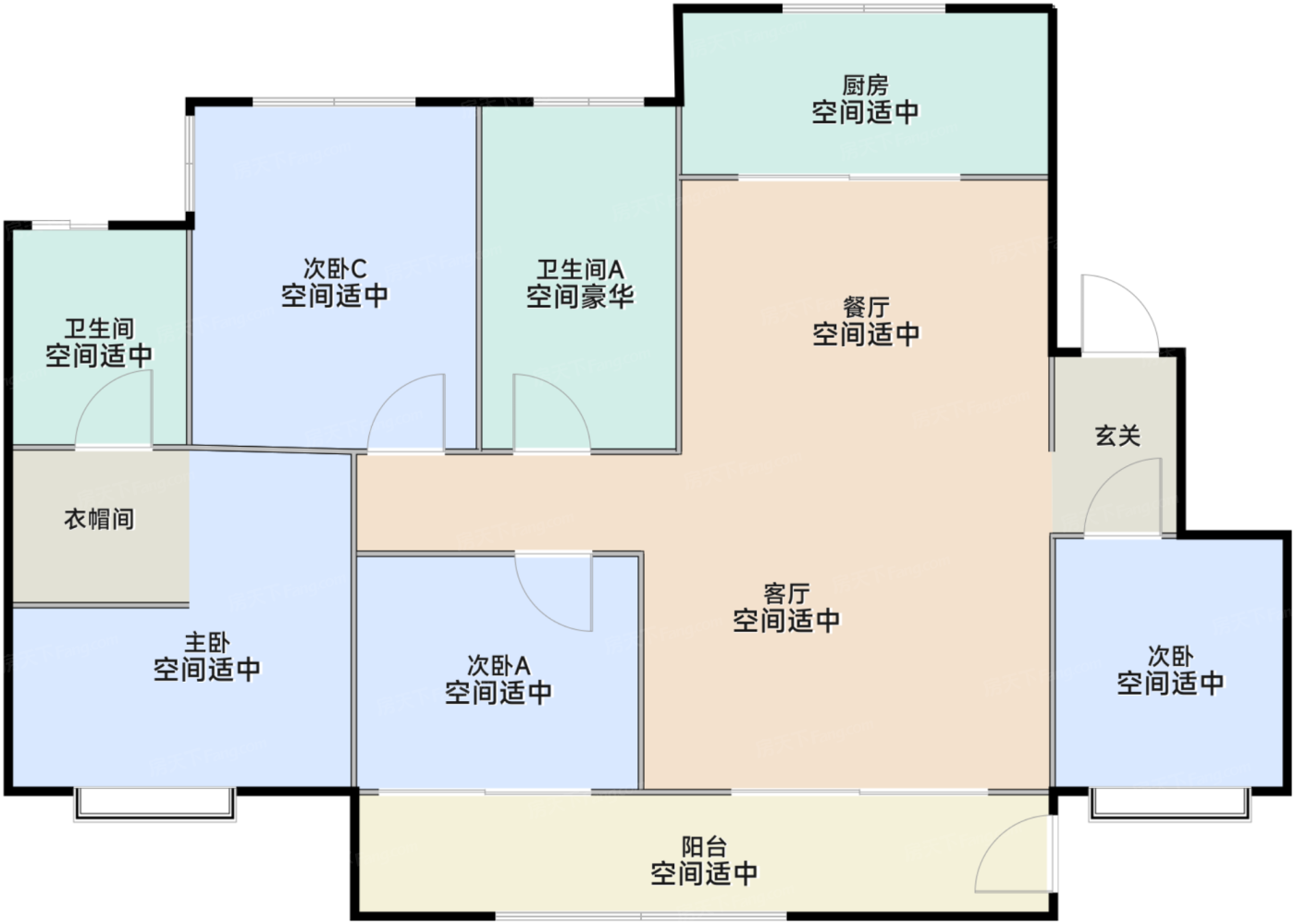 小高层云瑞户型