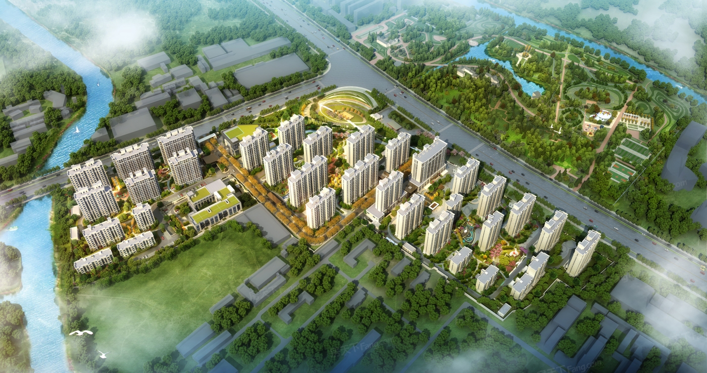 大华朗香公园里